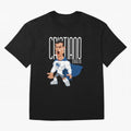 Commic Caricature of Cristiano Ronaldino 'CR7' Oversized T-Shirt Celebrate Global Football Passion for FIFA World Cup 2026 Group Stage, Celebrating CR7, Germany, Global Supporter Spirit, Legendary Goals, National Colors and Tournament Celebration;
