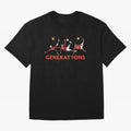 Generations of Manchester United Oversized T-Shirt Relive the Noise and Pride of Global Football Passion for FIFA World Cup 2026 Group Stage, Driven by Haaland and Mbappe, Argentina and Brazil, Match Day Excitement, Supporter Culture, Golden Goals