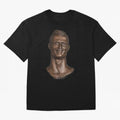 Cristiano Ronaldo Bust Scary Oversized T-Shirt Join Global Football Passion for FIFA World Cup 2026, Inspired by Messi, Germany, Football Passion, Legendary Performances, Festival Vibes and Supporter Community; Perfect for People Who Love