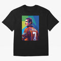 Cantona Man United 7 Pop Art Oversized T-Shirt Celebrate Soccer Greatness during FIFA World Cup 2026 USA Canada Mexico Spirit, Inspired by England, Messi, CR7 and Mbappe, Stadium Chants, National Pride, Trophy Dreams and Unforgettable Football