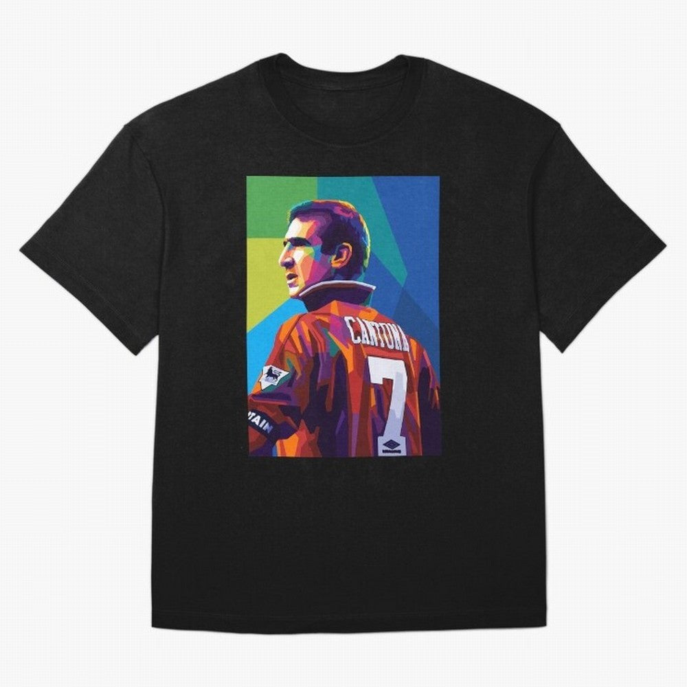 Cantona Man United 7 Pop Art Oversized T-Shirt Celebrate Soccer Greatness during FIFA World Cup 2026 USA Canada Mexico Spirit, Inspired by England, Messi, CR7 and Mbappe, Stadium Chants, National Pride, Trophy Dreams and Unforgettable Football