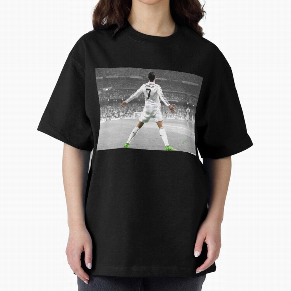 Cristiano Ronaldo 7 Oversized T-Shirt Feel International Energy from the FIFA World Cup 2026 Journey through Messi, Neymar and Mbappe Highlights, Spain and Netherlands Pride, Stadium Chants, National Pride, Trophy Dreams and Unforgettable Football