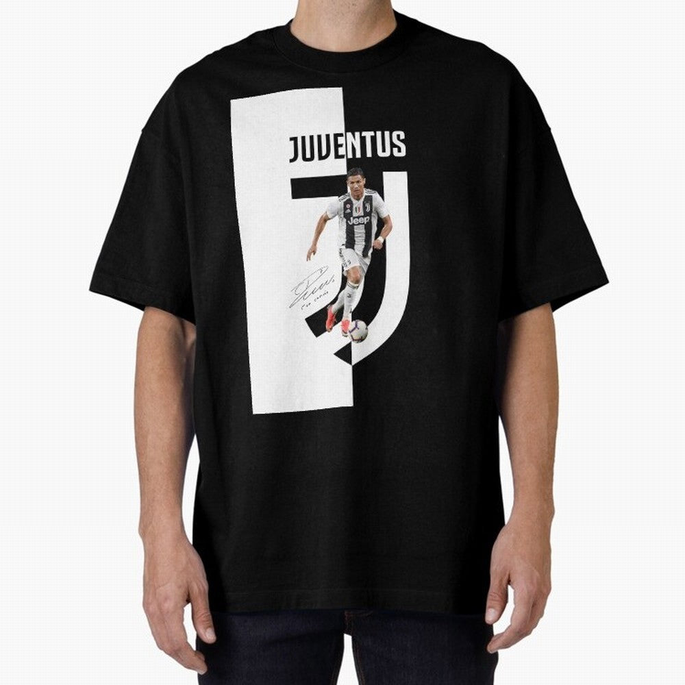 cristiano ronaldo - juventus - soccer top Oversized T-Shirt Capture Global Football Passion for FIFA World Cup 2026 USA Canada Mexico, Capturing Messi, CR7 and Mbappe, England, France and Netherlands, Global Supporter Spirit, Legendary Goals,