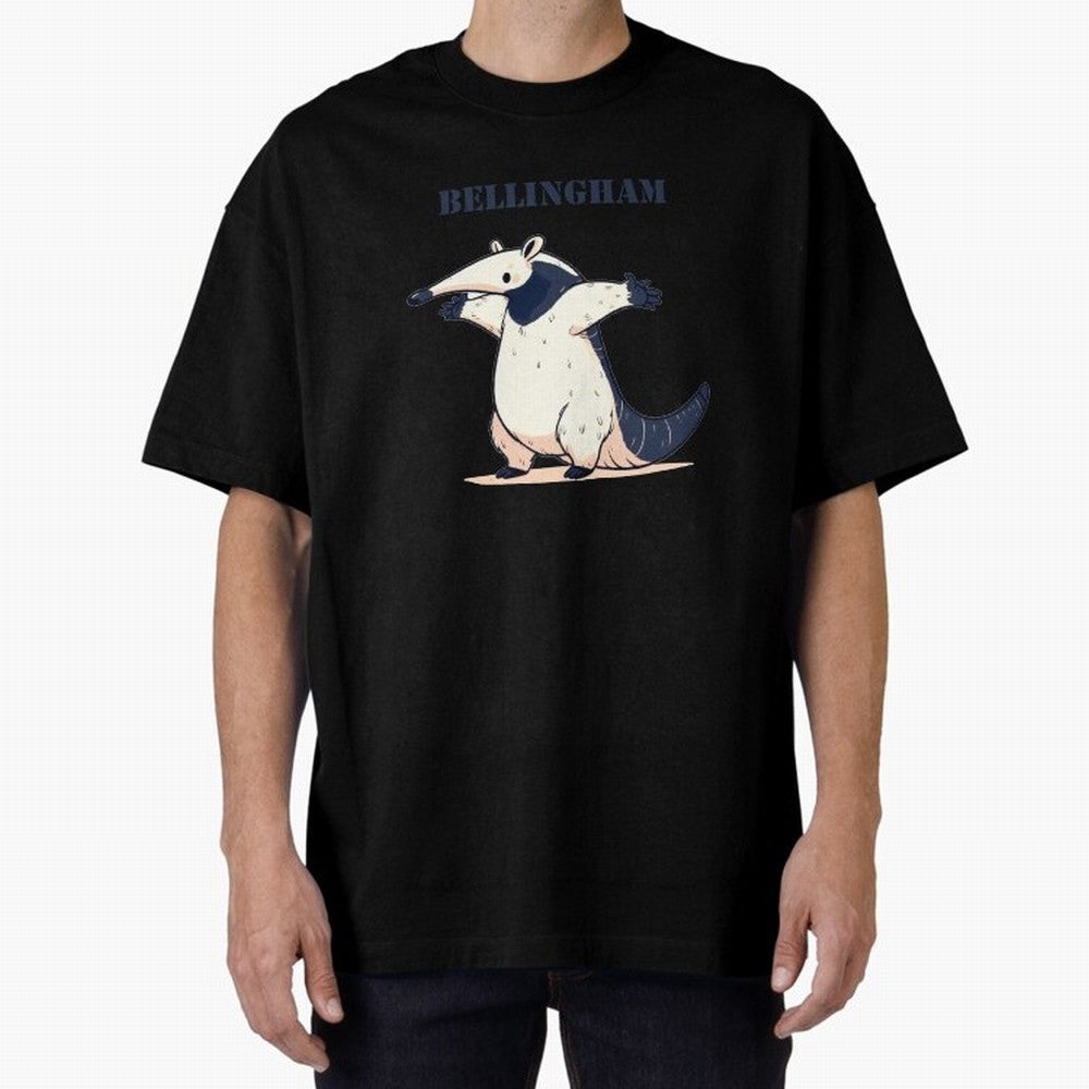 Celebration Bellingham Tamandua Oversized T-Shirt Keep the Match Day Mood of FIFA World Cup 2026 Group Stage Made for CR7 and Messi, Germany Energy, Champion Mindset, Group Stage Buzz, Knockout Tension and Passionate Fan Culture; Perfect for