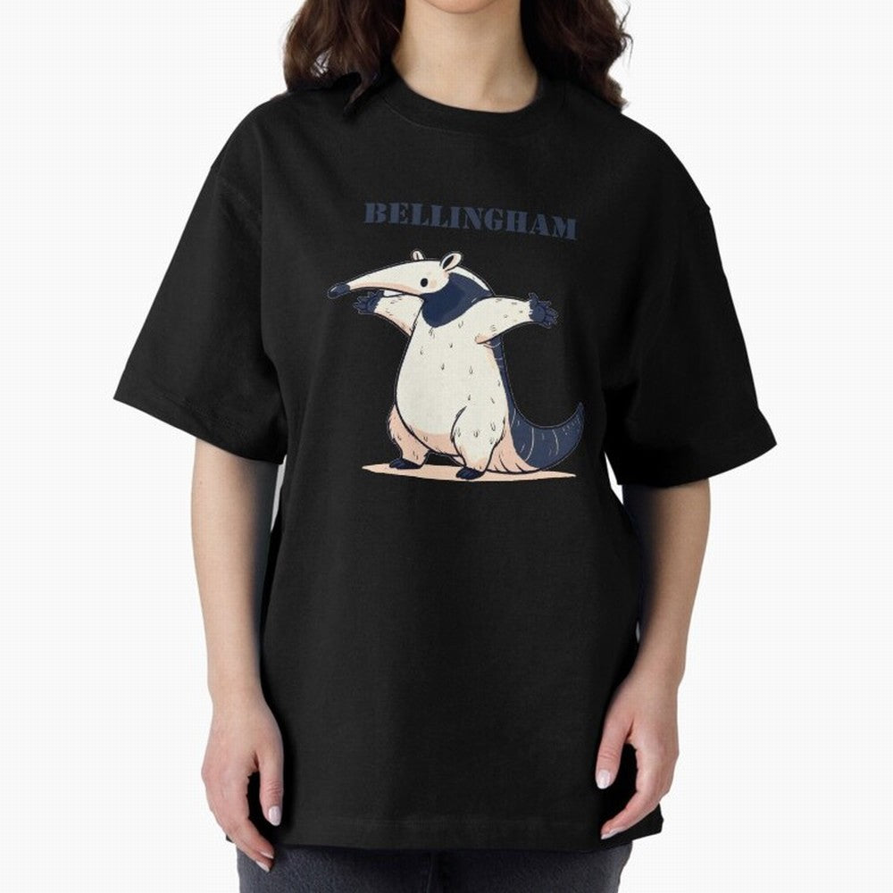 Celebration Bellingham Tamandua Oversized T-Shirt Keep the Match Day Mood of FIFA World Cup 2026 Group Stage Made for CR7 and Messi, Germany Energy, Champion Mindset, Group Stage Buzz, Knockout Tension and Passionate Fan Culture; Perfect for
