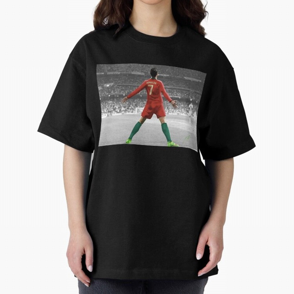 Portugal's Cristiano Ronaldo Oversized T-Shirt Keep the Match Day Mood of the FIFA World Cup 2026 Group Stage Journey through Messi, Neymar and Mbappe Highlights, England Pride, Classic Soccer Heritage, Championship Pressure, Fan Loyalty and