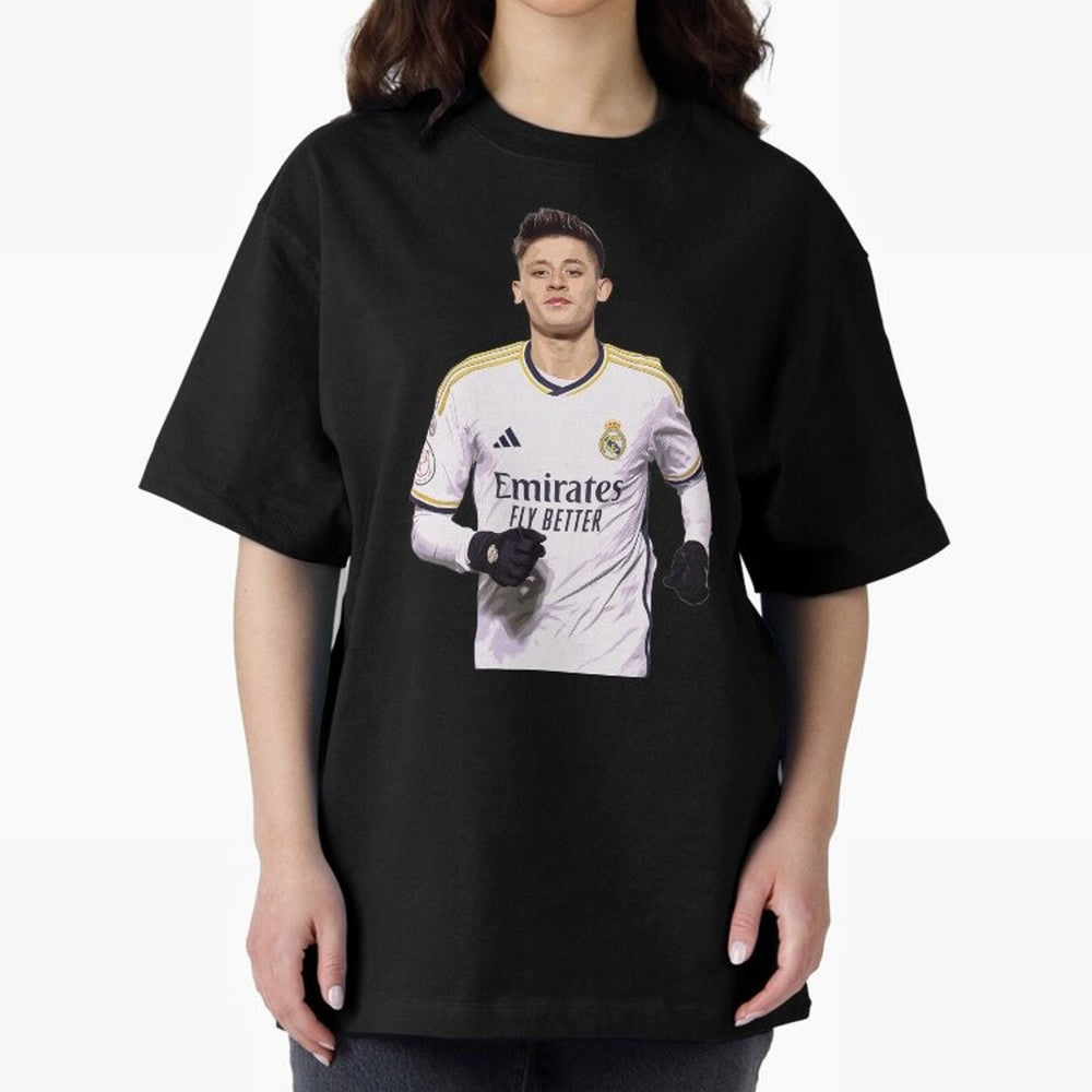 arda guler real madrid Oversized T-Shirt Show Your Love for the FIFA World Cup 2026 USA Canada Mexico Journey through Neymar, Haaland and Cristiano Ronaldo Highlights, Portugal Pride, Stadium Chants, National Pride, Trophy Dreams and Unforgettable