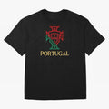 Portugal Tuga D Gold Oversized T-Shirt Support the Legends of Global Football Passion for FIFA World Cup 2026 Group Stage, Centered on Messi, CR7 and Mbappe, England, Tournament Hype, Historic Matchups, Family Viewing Parties and Global Sports
