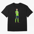 Alejandro Garnacho Ronaldo Peace Goal Celebration Oversized T-Shirt Enjoy the Biggest Football Party of FIFA World Cup 2026 for Fans of Messi and Cristiano Ronaldo and Brazil, Portugal and Argentina, Bringing Soccer Culture, Superstar Moments,