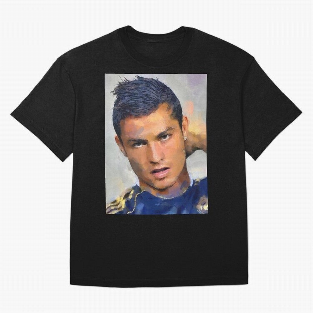 Cristiano Oversized T-Shirt Treasure FIFA World Cup 2026 USA Canada Mexico Celebrating CR7 and Messi, France Energy, Stadium Chants, National Pride, Trophy Dreams and Unforgettable Football Memories; Perfect for People Who Love Argentina, Brazil,