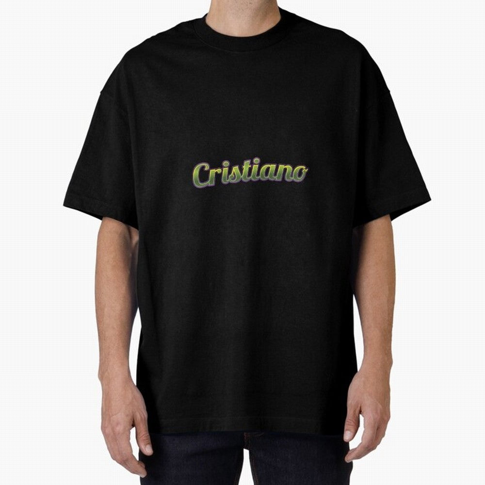 Cristiano Oversized T-Shirt Treasure FIFA World Cup 2026 Group Stage Featuring Messi, Neymar and Mbappe, Germany Energy, Match Day Excitement, Supporter Culture, Golden Goals and Global Football Passion; Ideal for Passionate Fans Who Love Underdog
