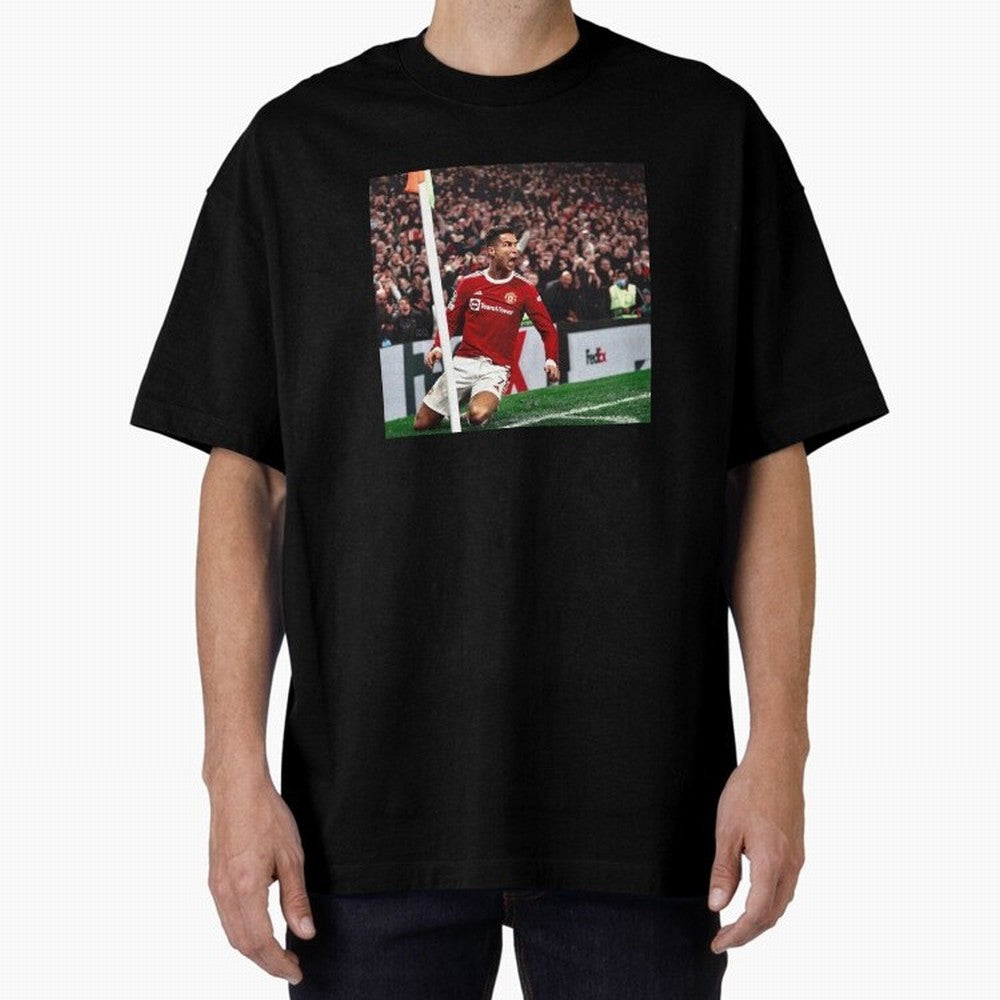 Cristiano Oversized T-Shirt Refresh FIFA World Cup 2026 USA Canada Mexico Spirit, Celebrating Brazil, Messi, Vintage Soccer Flavor, Modern Football Stars, National Flags and Final Night Emotion; Perfect for Fans, Collectors, Family Gatherings,
