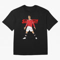 CR7 Siiiii!, Cristiano Ronaldo's trademark goal celebration Oversized T-Shirt Celebrate Fan Culture around FIFA World Cup 2026 Group Stage for Fans of Mbappe and Portugal, Spain and Germany, Bringing Tournament Hype, Historic Matchups, Family
