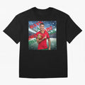 Have a Cristiano Christmas Oversized T-Shirt Honor the Beautiful Game during Global Football Passion for FIFA World Cup 2026 Group Stage, Built around CR7, Portugal, Spain and Germany, Championship Spirit, Famous Goals, Roaring Crowds and