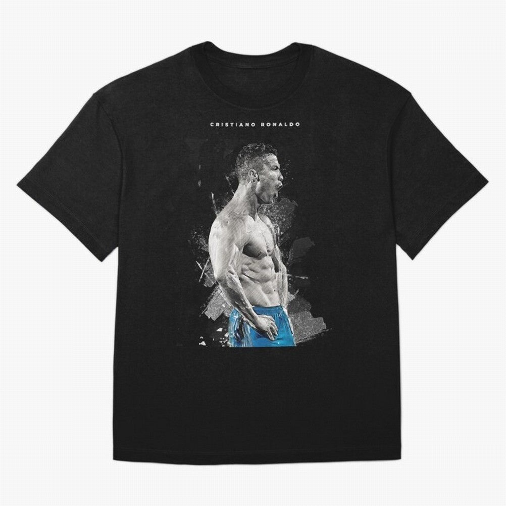 Cristiano Ronaldo Cristiano Ronaldo Oversized T-Shirt Celebrate the Magic of FIFA World Cup 2026 Spirit, Made for Argentina and Brazil, Messi, Neymar and Mbappe, Retro Football Energy, Iconic Rivalries, Trophy Chase Drama and Stadium Atmosphere;