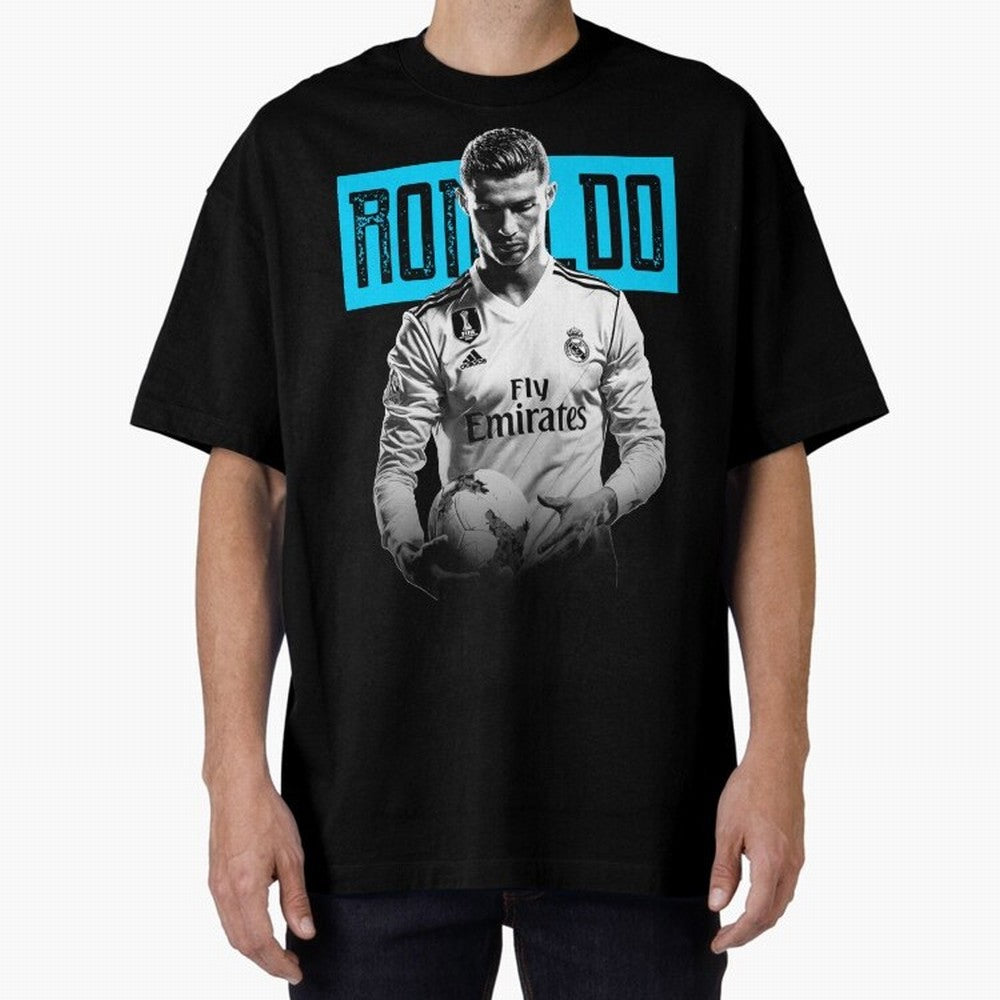 Cristiano Ronaldo The Best Oversized T-Shirt Share the Excitement of Global Football Passion for FIFA World Cup 2026 Group Stage, Built around Messi and Cristiano Ronaldo, France and Portugal, Vintage Soccer Flavor, Modern Football Stars, National