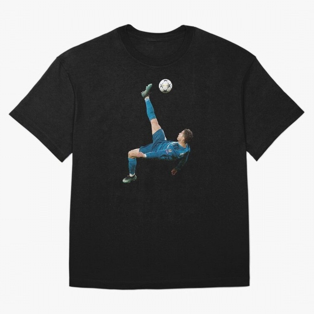 freestyle over head kick Oversized T-Shirt Turn Every Weekend Toward Match Day Hype around FIFA World Cup 2026 Group Stage, Mbappe and Neymar, France and Portugal, Vintage Soccer Flavor, Modern Football Stars, National Flags and Final Night