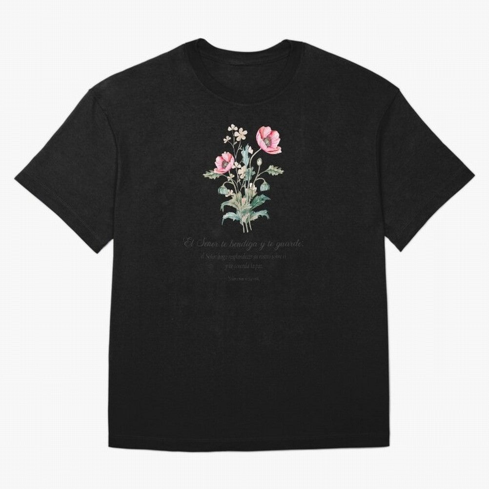 N¨²meros 6:24¨C26 ¨C El Se?or te bendiga y te guarde | Bendici¨®n B¨ªblica Floral | Regalo Cristiano Oversized T-Shirt Celebrate Golden Goal Energy in the FIFA World Cup 2026 Group Stage Journey through Cristiano Ronaldo, Haaland and CR7