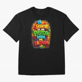 Modern 3D Psalm 23 Spanish Christian Art - El Se?or es mi Pastor Oversized T-Shirt Embrace Global Football Passion for FIFA World Cup 2026, Built around Messi, Neymar and Mbappe, Argentina, France and Brazil, Stadium Memories, Football Loyalty,