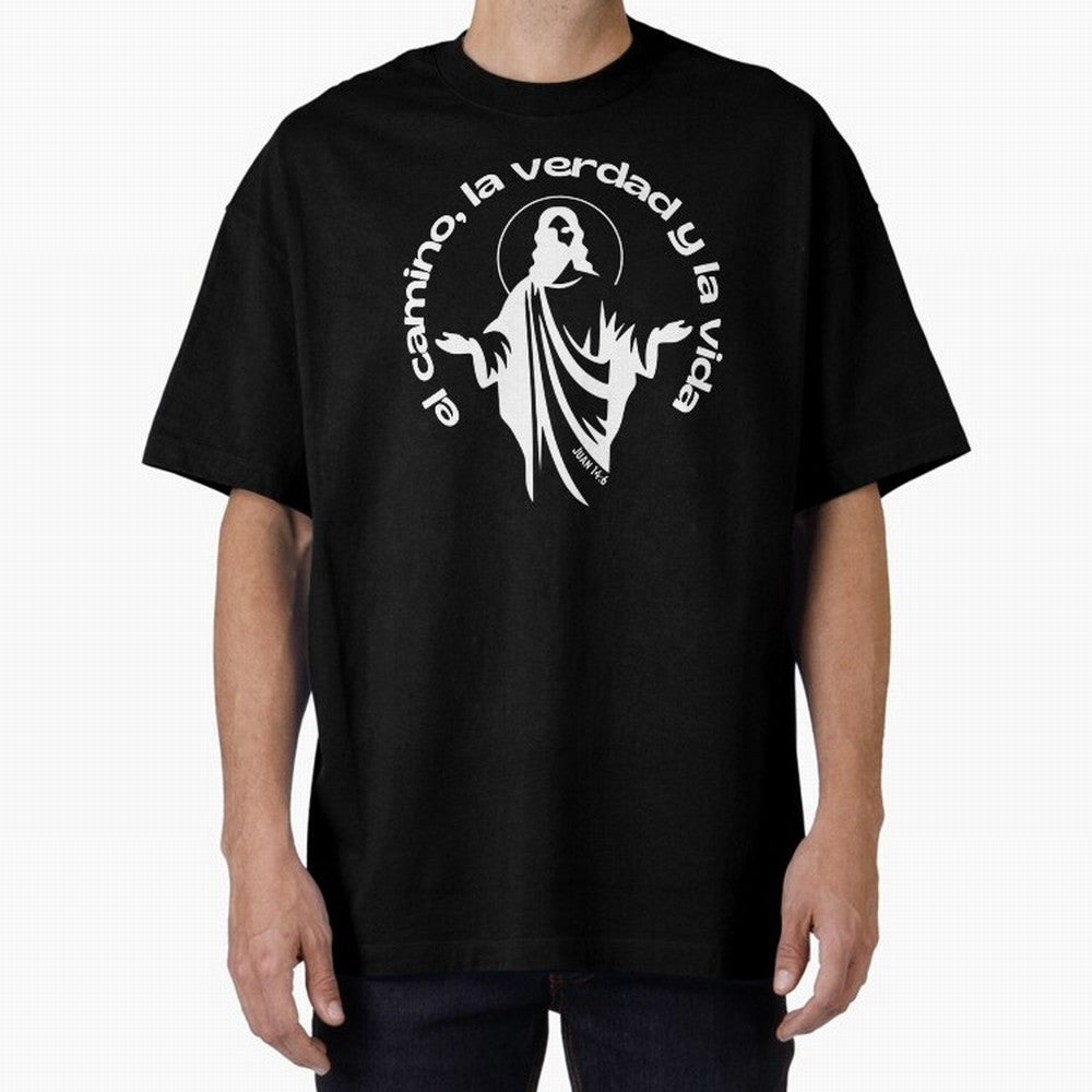 el camino, la verdad y la vida Oversized T-Shirt Live the Energy of Global Football Passion for FIFA World Cup 2026 USA Canada Mexico, Featuring Messi, Neymar and Mbappe, Argentina, France and Brazil, Stadium Chants, National Pride, Trophy Dreams