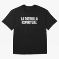 La Patrulla Espiritual, Spanish Faith Quote Gift, Christian Spiritual Humor Graphic Tee for Believers Latinos Oversized T-Shirt Feel the Roar of Match Day Hype around FIFA World Cup 2026, Messi, Neymar and Mbappe, England, France and Netherlands,