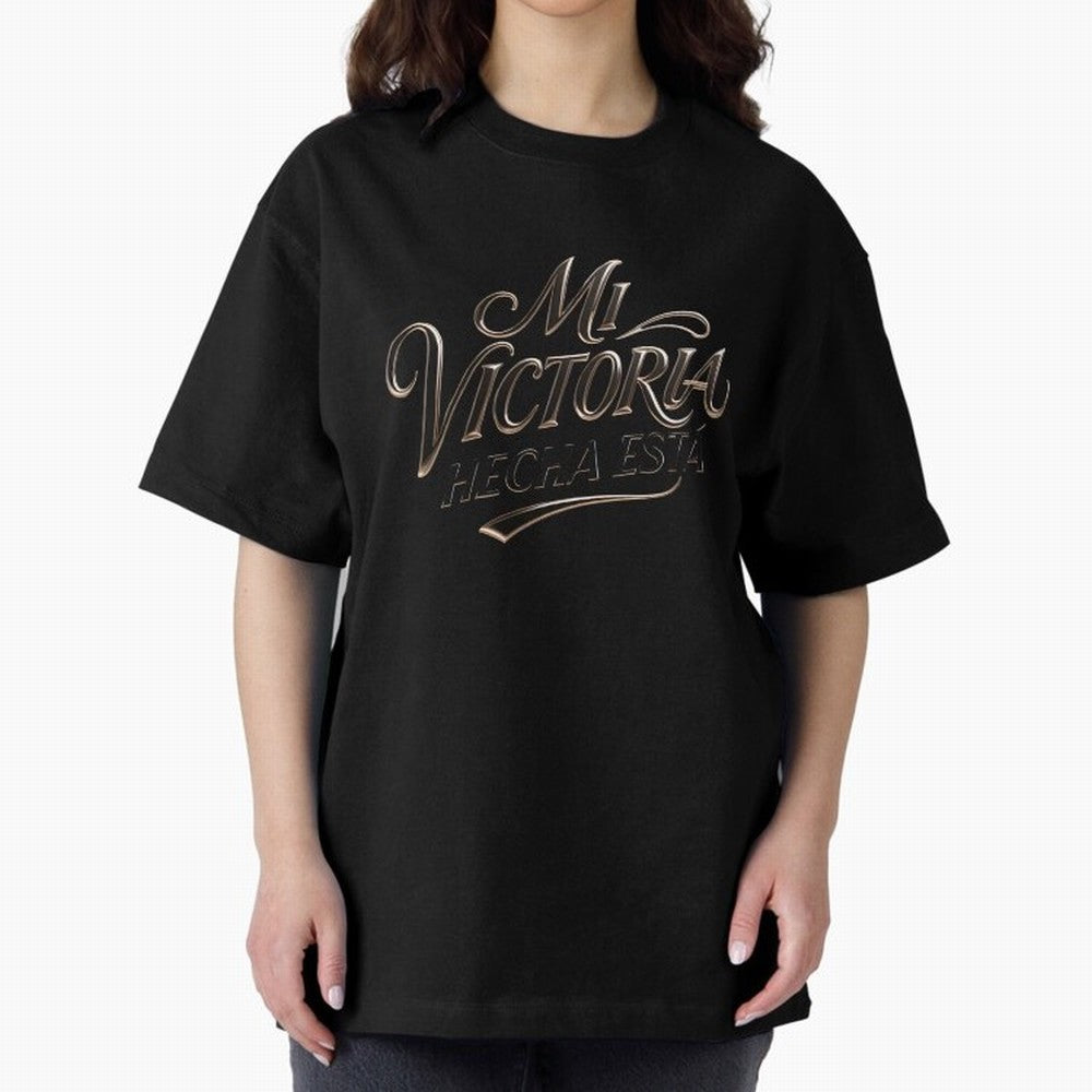 Mi Victoria Hecha Est¨¢ T Shirt Oversized T-Shirt Bring a Champion Mindset to Match Day Hype around FIFA World Cup 2026, Haaland, Brazil, Portugal and Argentina, Match Day Excitement, Supporter Culture, Golden Goals and Global Football Passion;