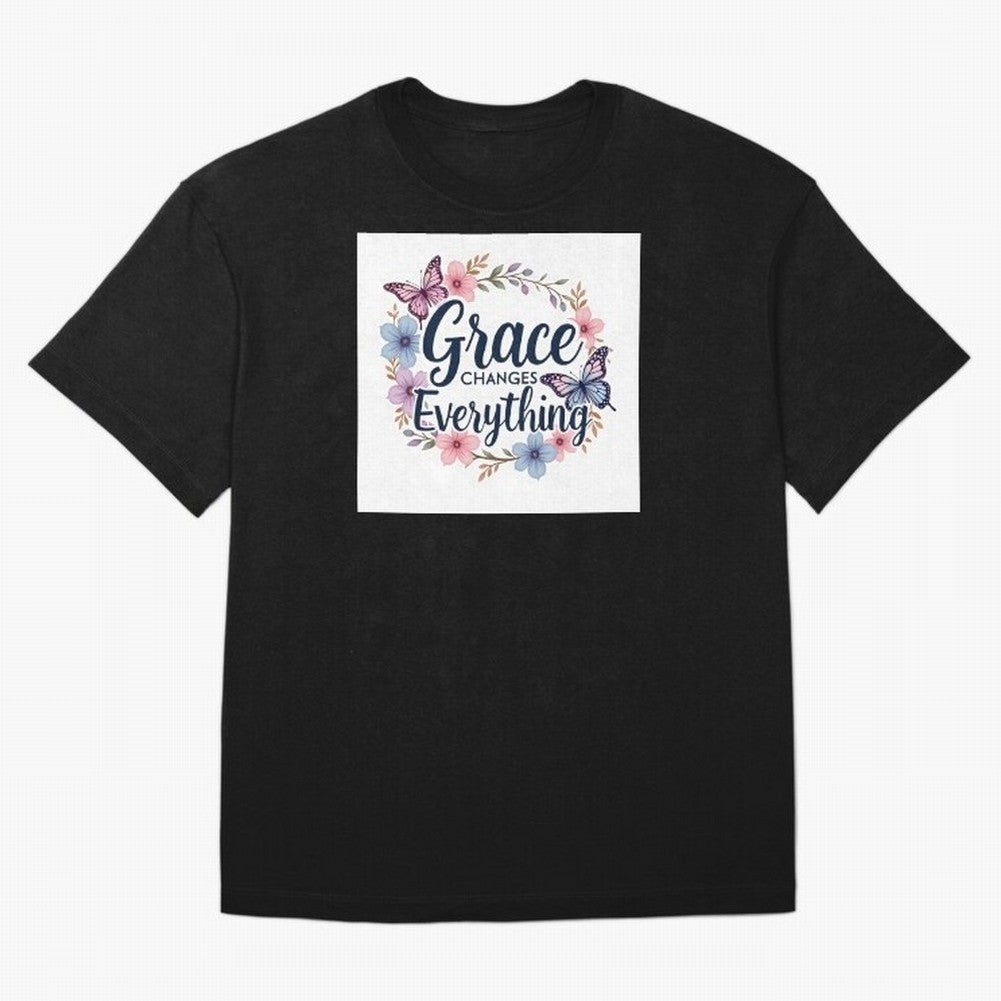 Grace Of God Changes Everything Oversized T-Shirt Follow the Road to FIFA World Cup 2026 Group Stage Spirit, Driven by Brazil, Portugal and Argentina, Neymar, Stadium Memories, Football Loyalty, International Chants and Championship Tradition; Made