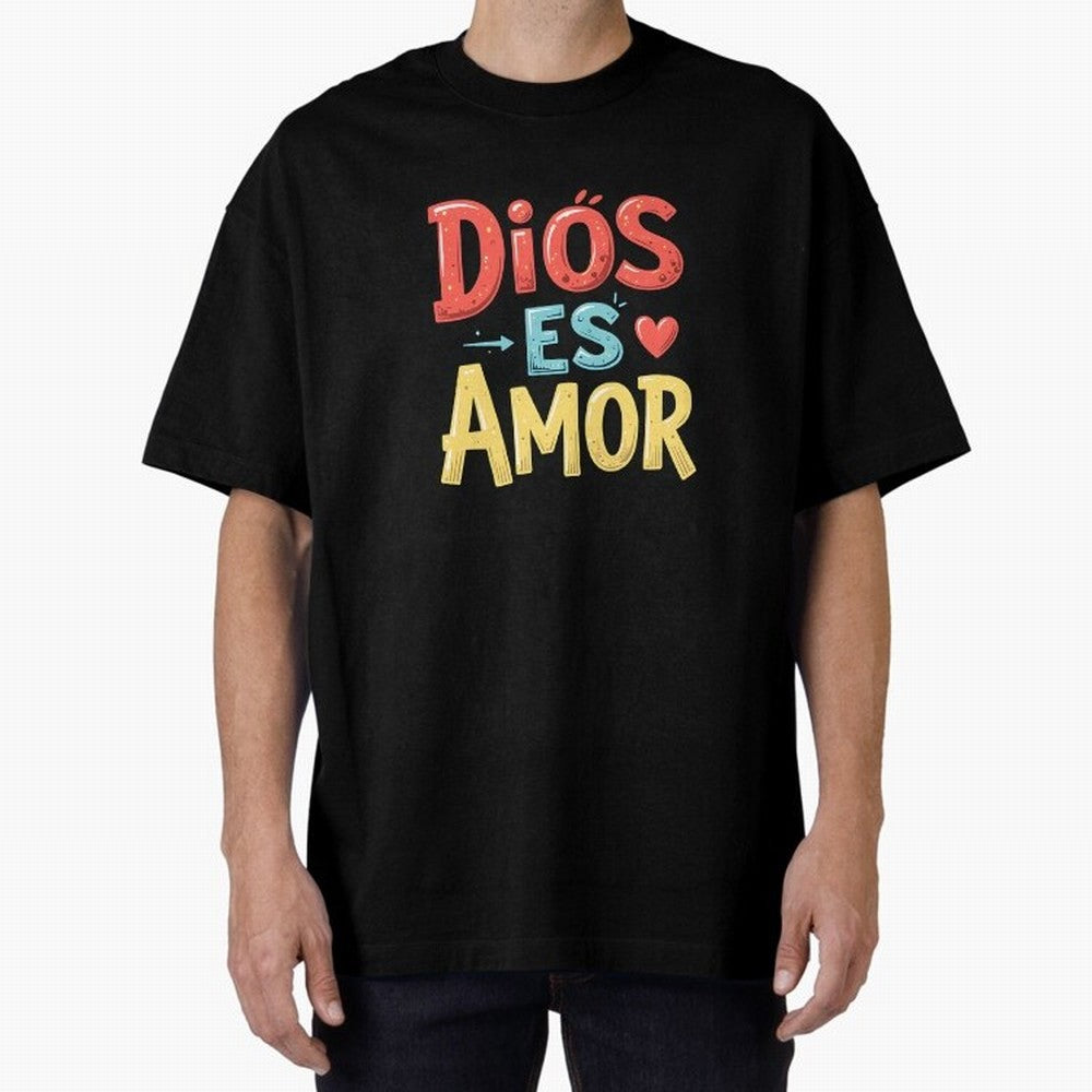Dios Es Amor T Shirt Oversized T-Shirt Show Fan Pride Across FIFA World Cup 2026 for Fans of Haaland and Argentina, Bringing Supporter Pride, Iconic Celebrations, Legendary Names and Global Match Day Energy; Made for Collectors Who Enjoy Iconic