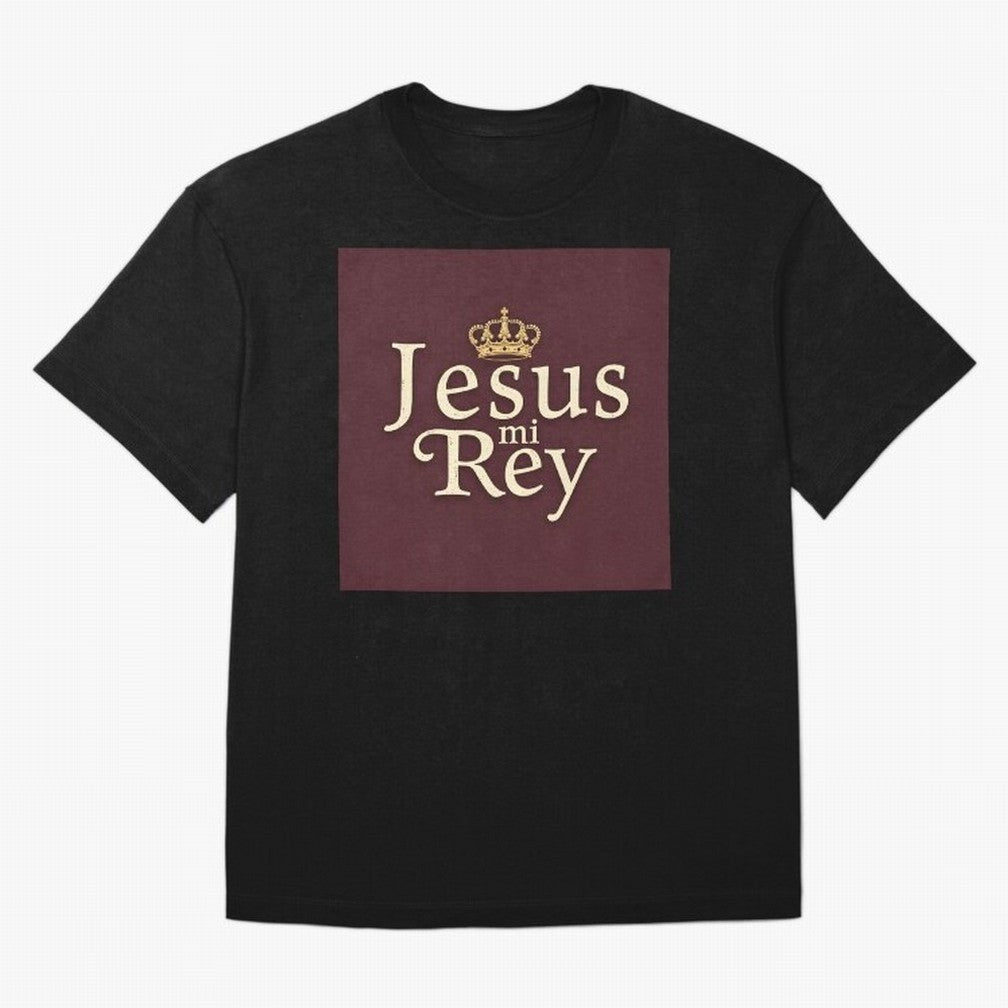 Jesus Mi Rey T Shirt Oversized T-Shirt Join FIFA World Cup 2026 Spirit, Featuring Brazil, Messi, Neymar and Mbappe, Fan Favorite Moments, National Team Passion, Big Match Drama and Soccer History; Ideal for Football Dads, Football Moms, Friends,