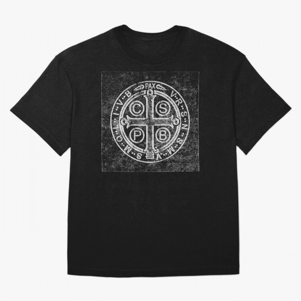 Medalla de San Benito Back Relieve Oversized T-Shirt Make Memories around FIFA World Cup 2026 for Fans of Haaland and Argentina, Bringing Football Passion, Legendary Performances, Festival Vibes and Supporter Community; Perfect for People Who Love