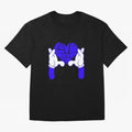 Love Never Fails ¨C Heart Calligram Oversized T-Shirt Stand with FIFA World Cup 2026 USA Canada Mexico Spirit, Built around Argentina and Brazil, CR7 and Messi, Game Day Rituals, Football Legends, Country Pride and the Road to the Final; Perfect