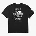 Acepta a Jes¨²s en tu Corazon Mensaje Cristianos Dios Spanish Oversized T-Shirt Celebrate Football Heritage in FIFA World Cup 2026 Group Stage Inspired by Cristiano Ronaldo, Brazil, Portugal and Argentina Energy, Retro Football Energy, Iconic