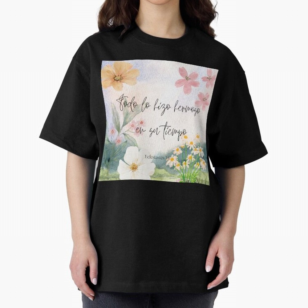 Christian Bible Verse Spanish Art Oversized T-Shirt Celebrate the Next Chapter of the FIFA World Cup 2026 Journey through Mbappe and Neymar Highlights, Brazil Pride, Champion Mindset, Group Stage Buzz, Knockout Tension and Passionate Fan Culture;