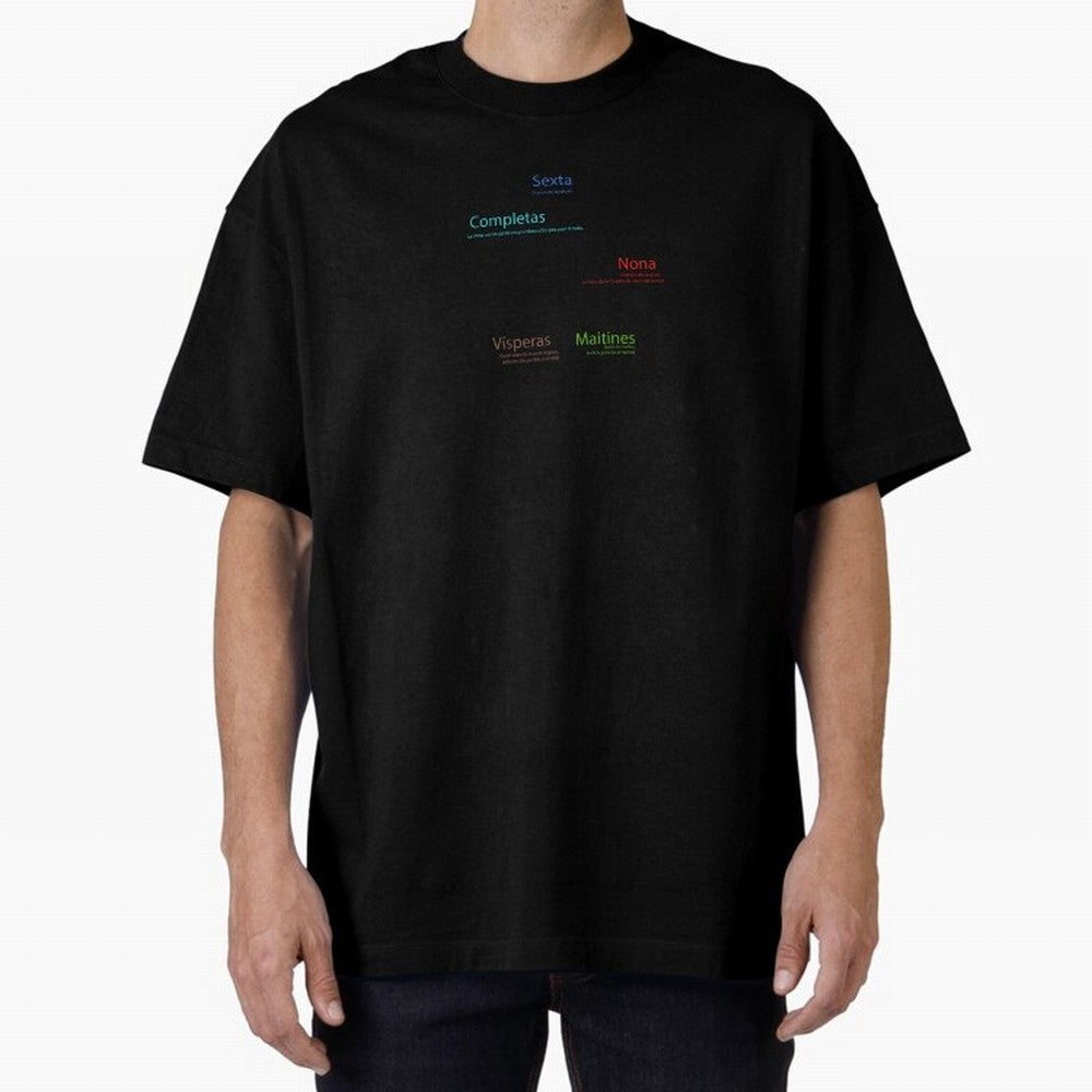 Reloj de tiempos de oraci¨®n cristianos Oversized T-Shirt Show Up for the Glory of Global Football Passion for FIFA World Cup 2026 Group Stage, with Messi and Cristiano Ronaldo, Portugal, Spain and Germany, Classic Soccer Heritage, Championship