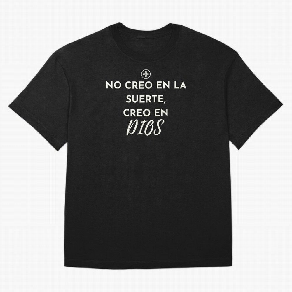 No creo en la suerte, creo en Dios Oversized T-Shirt Celebrate the Biggest Stage of the FIFA World Cup 2026 USA Canada Mexico Journey through Mbappe and Neymar Highlights, Portugal Pride, Championship Spirit, Famous Goals, Roaring Crowds and