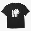 Funny praying hands Oversized T-Shirt Honor Football Greatness during FIFA World Cup 2026 for Fans of Messi, Neymar and Mbappe and Netherlands, Bringing Classic Soccer Heritage, Championship Pressure, Fan Loyalty and International Pride; Made for