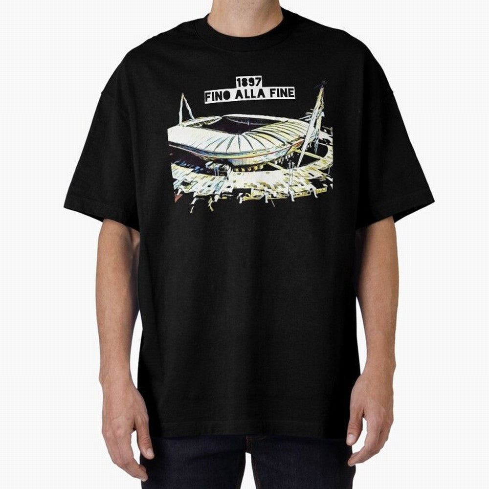 Turin is ready Oversized T-Shirt Stand Out with Spirit from Global Football Passion for FIFA World Cup 2026 Group Stage, Highlighting Messi, Neymar and Mbappe, Argentina, Stadium Memories, Football Loyalty, International Chants and Championship