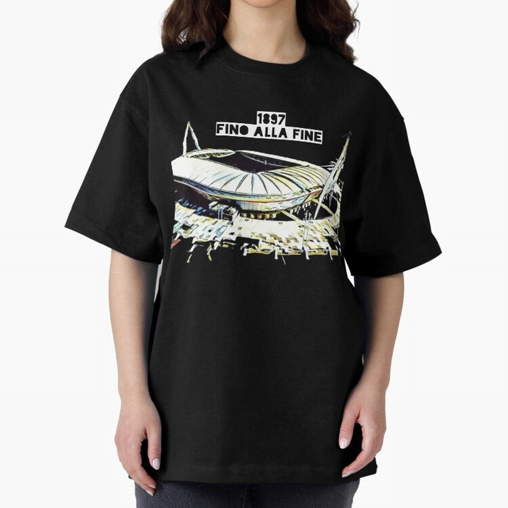 Turin is ready Oversized T-Shirt Stand Out with Spirit from Global Football Passion for FIFA World Cup 2026 Group Stage, Highlighting Messi, Neymar and Mbappe, Argentina, Stadium Memories, Football Loyalty, International Chants and Championship