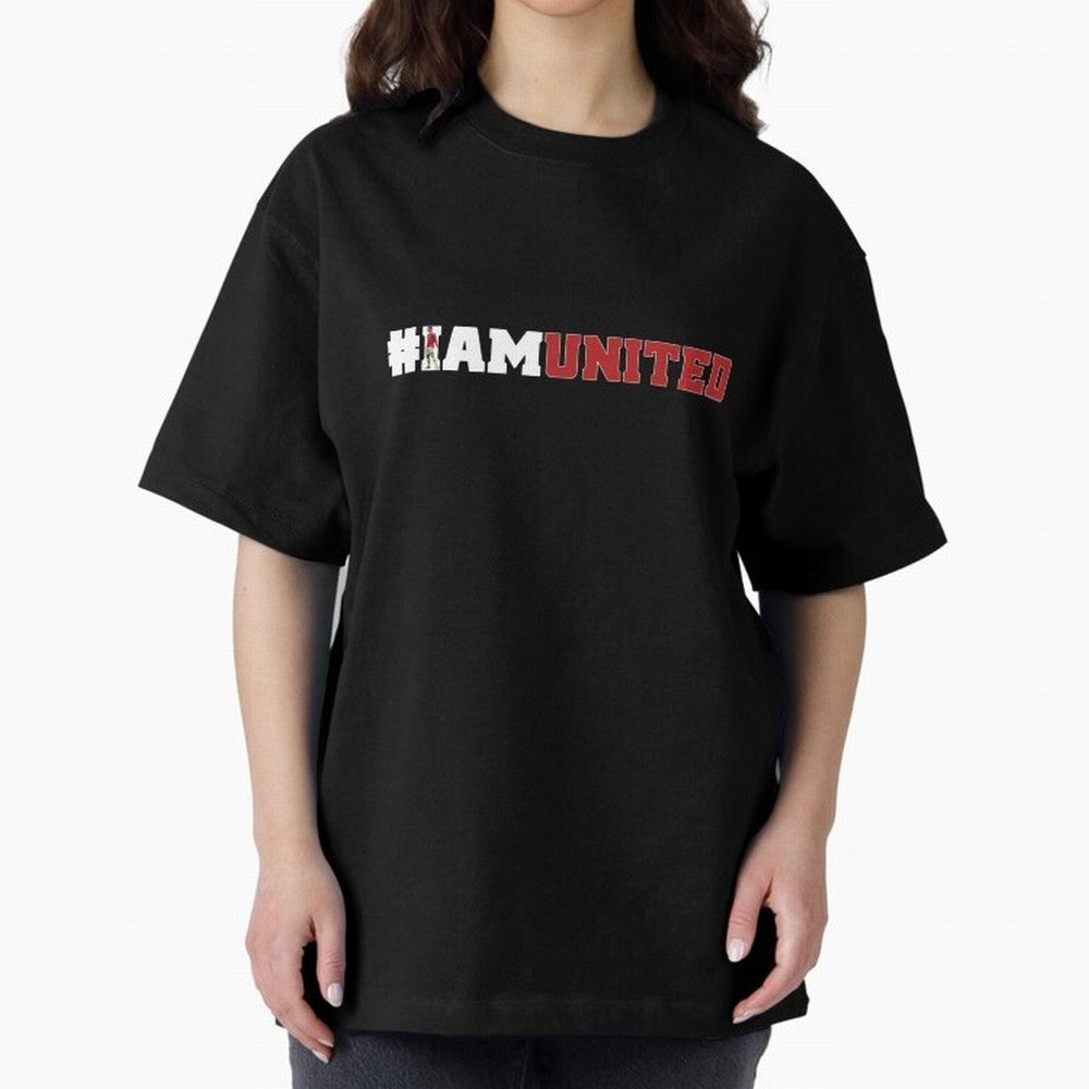 I am United Oversized T-Shirt Showcase the FIFA World Cup 2026 Group Stage Journey through Mbappe and Neymar Highlights, England Pride, Game Day Rituals, Football Legends, Country Pride and the Road to the Final; Made for Collectors Who Enjoy