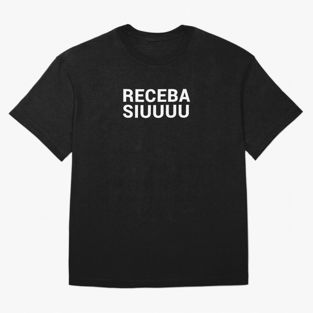 Receba siuuu Oversized T-Shirt Bring Global Tournament Vibes to FIFA World Cup 2026 USA Canada Mexico Made for Cristiano Ronaldo, Argentina, France and Brazil Energy, Football Festival Excitement, Trophy Ambitions, Country Rivalries and Star Player