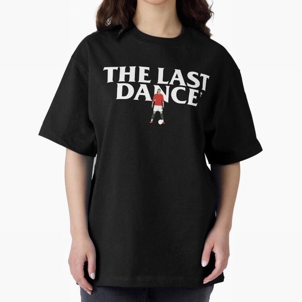 The Last Dance of Cristiano Ronaldo Oversized T-Shirt Keep Football History Alive during Match Day Hype around FIFA World Cup 2026 Group Stage, Mbappe, Spain, Fan Favorite Moments, National Team Passion, Big Match Drama and Soccer History; Great