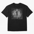 Medalla de San Benito Frontal Relieve Oversized T-Shirt Bring Retro Soccer Energy to FIFA World Cup 2026 Group Stage Built around Haaland and Mbappe, Portugal, Spain and Germany Energy, Worldwide Fan Energy, Dramatic Goals, Stadium Lights and