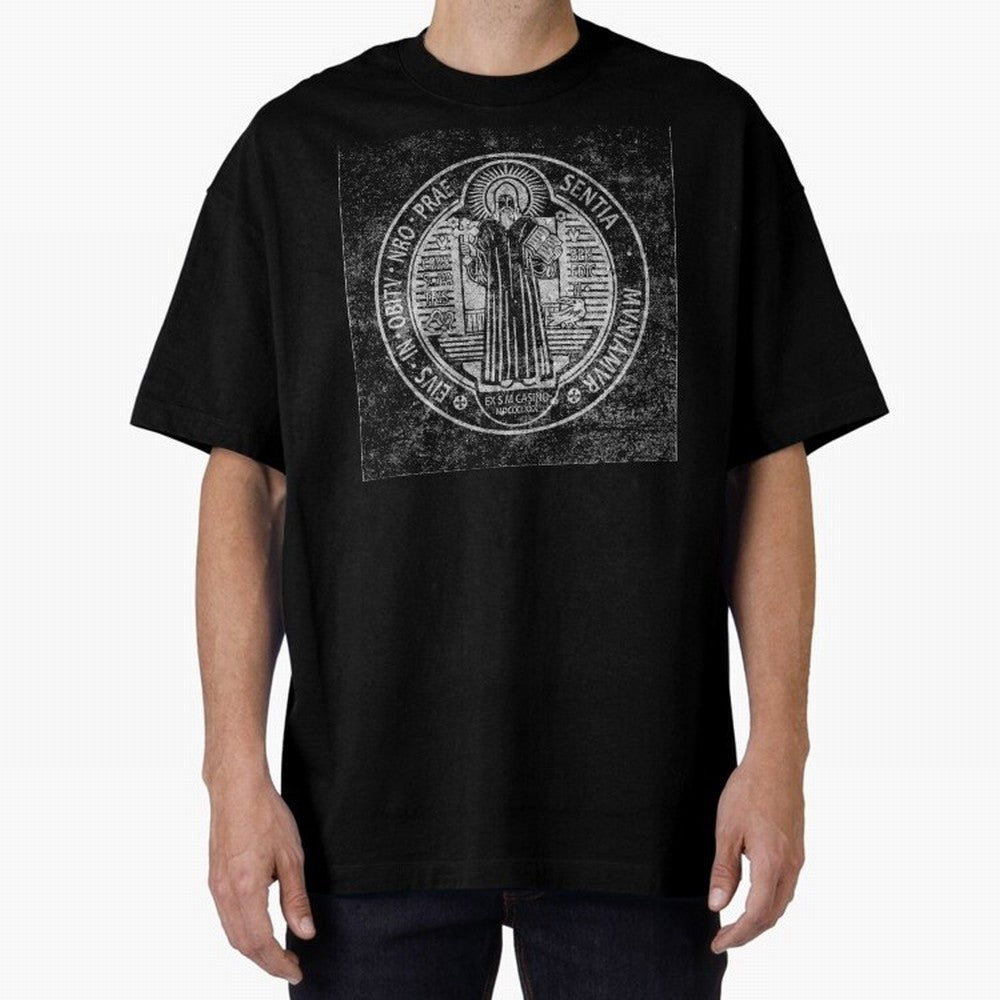 Medalla de San Benito Frontal Relieve Oversized T-Shirt Bring Retro Soccer Energy to FIFA World Cup 2026 Group Stage Built around Haaland and Mbappe, Portugal, Spain and Germany Energy, Worldwide Fan Energy, Dramatic Goals, Stadium Lights and