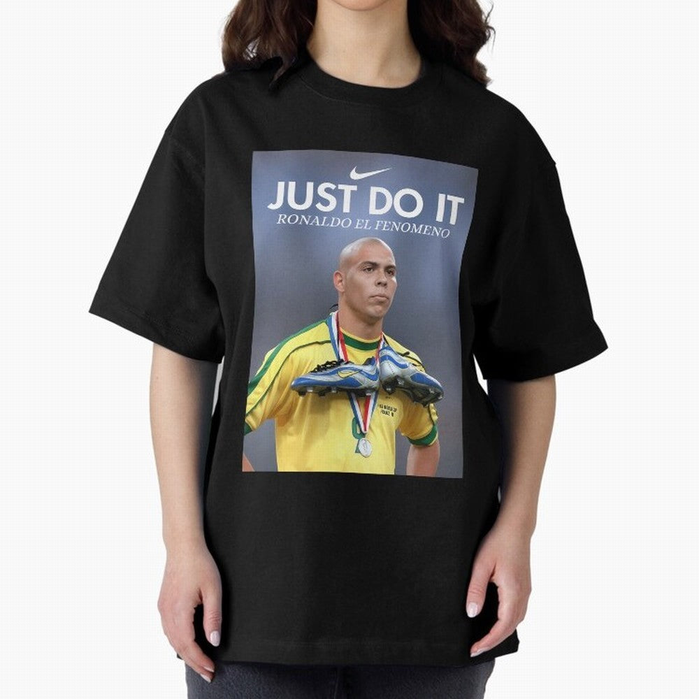 Ronaldo Fenomeno Ronaldo Nazario Vintage Sports Decor Living Room Decor For Walls Sports Bedroom Decor Game Room Decor R9 Oversized T-Shirt Bring Champion Energy into Match Day Hype around FIFA World Cup 2026 USA Canada Mexico, Cristiano Ronaldo,
