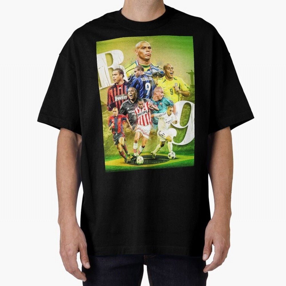 Wallpaper Ronaldo Nazario Brazil Oversized T-Shirt Show Passion for the Stars of FIFA World Cup 2026 USA Canada Mexico Made for Messi, CR7 and Mbappe, Netherlands Energy, Match Day Excitement, Supporter Culture, Golden Goals and Global Football