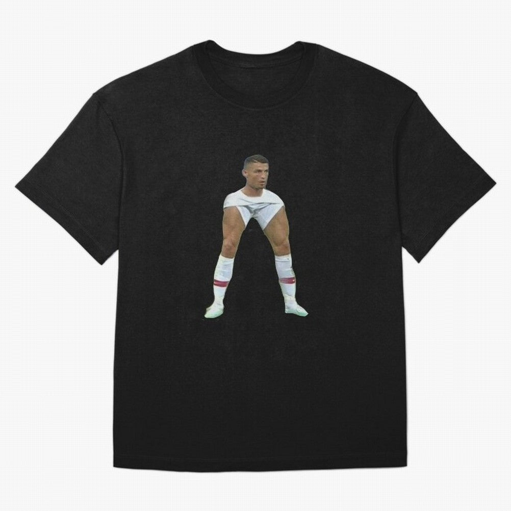 Ronaldo Oversized T-Shirt Celebrate Football Dreams Across Match Day Hype around FIFA World Cup 2026, Haaland, Argentina and Brazil, Stadium Chants, National Pride, Trophy Dreams and Unforgettable Football Memories; Ideal for Fans Who Follow Messi,