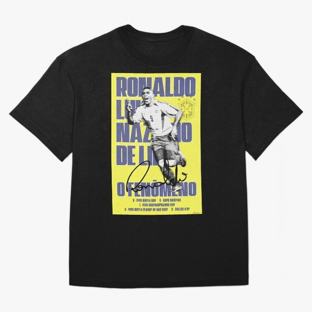 R9 Ronaldo Nazario Poster Oversized T-Shirt Stand Proud for FIFA World Cup 2026 USA Canada Mexico Spirit, Filled with Germany, Mbappe and Neymar, Stadium Chants, National Pride, Trophy Dreams and Unforgettable Football Memories; Built for