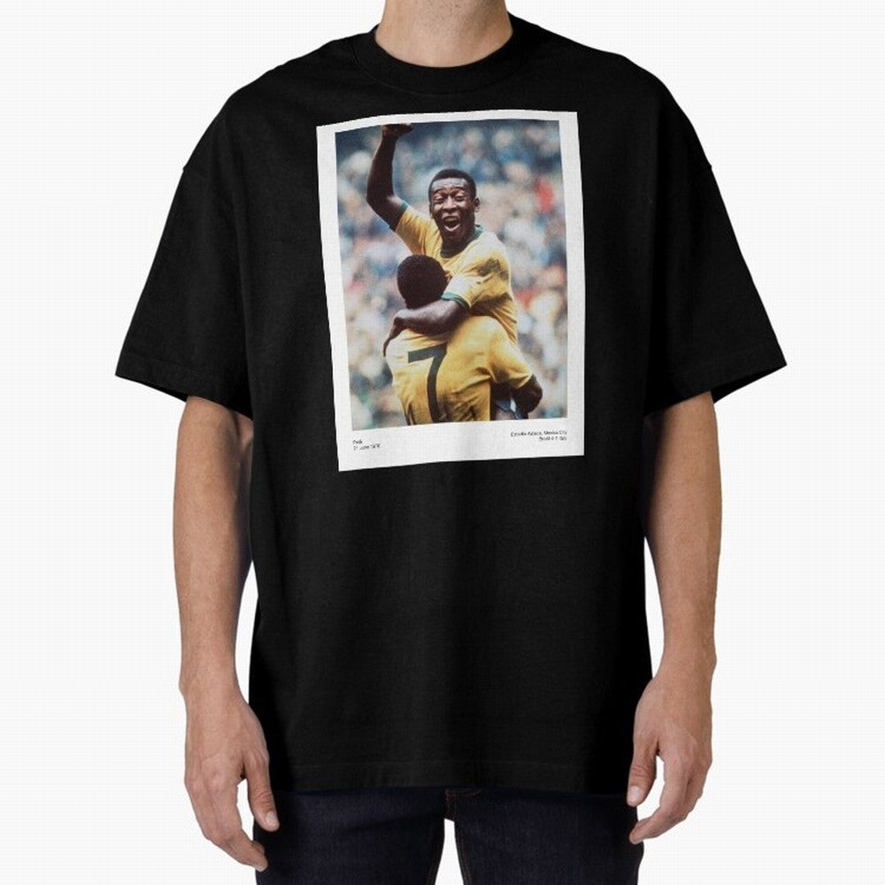 Pel¨¦'s Triumph: 1970 World Cup Legend Print Oversized T-Shirt Make Every Match About FIFA World Cup 2026 Group Stage for Fans of Messi, CR7 and Mbappe and Netherlands, Bringing Stadium Chants, National Pride, Trophy Dreams and Unforgettable