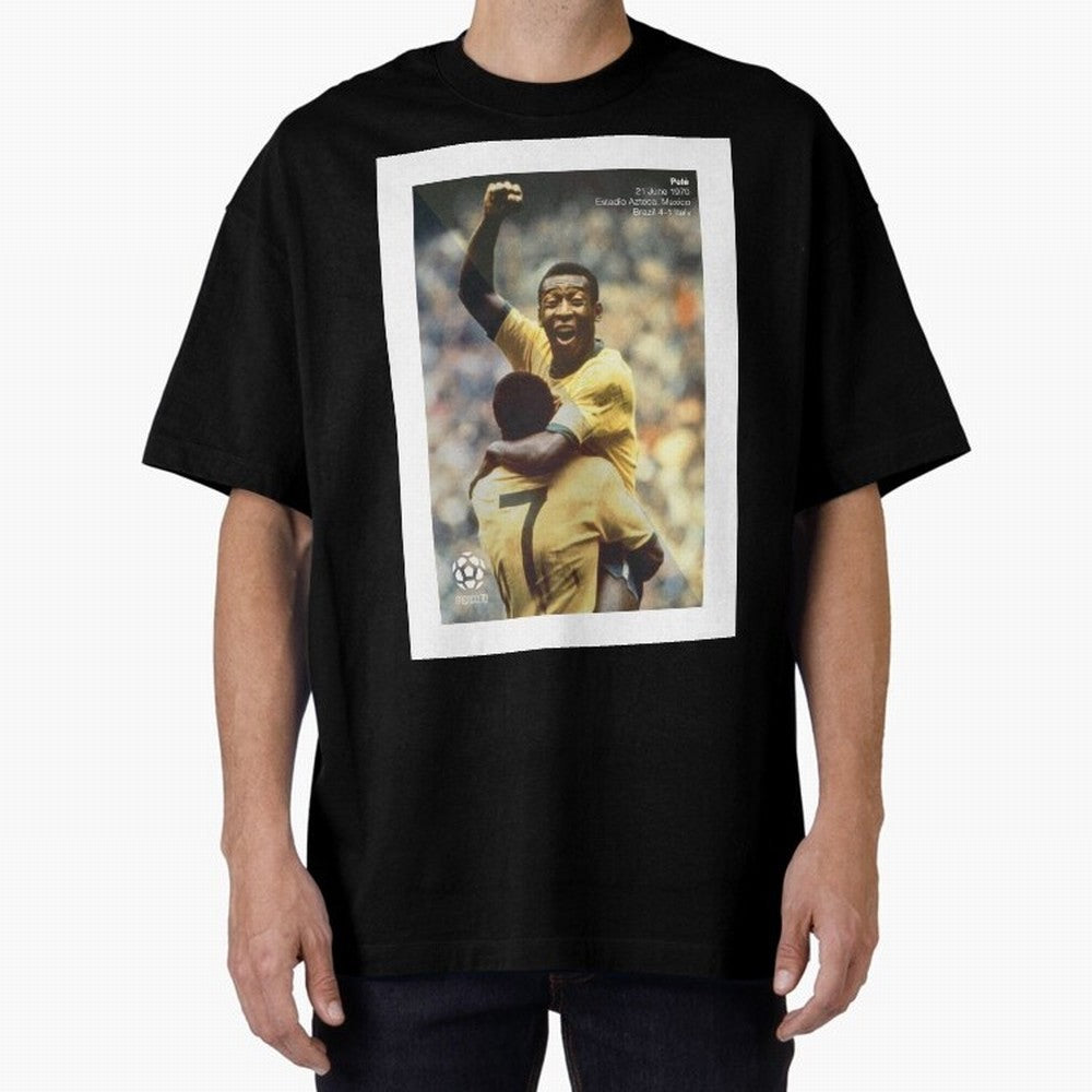 Pele Oversized T-Shirt Bring Global Tournament Vibes to FIFA World Cup 2026 USA Canada Mexico Inspired by Neymar, Haaland and Cristiano Ronaldo, England and Germany Energy, Tournament Hype, Historic Matchups, Family Viewing Parties and Global