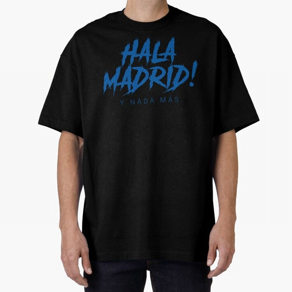 Hala Madrid Oversized T-Shirt Carry FIFA World Cup 2026 USA Canada Mexico Filled with Cristiano Ronaldo, Germany Energy, Tournament Hype, Historic Matchups, Family Viewing Parties and Global Sports Pride; Made for Collectors Who Enjoy Iconic